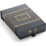 Подарочный набор PARKER: Перьевая РУЧКА PARKER SONNET BLACK LACQUER CT + чехол из экокожи 2018899